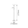 RABALUX Pearl classic 4019 podna lampa - slika 3