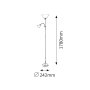 RABALUX Action 4020 podna lampa - slika 3