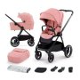 KINDERKRAFT Kolica NEA 2u1 ash pink - slika 1