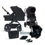 KINDERKRAFT Kolica 3U1 B-TOUR PRO BLACK - slika 1
