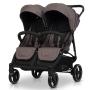 EUROCART Kolica za blizance Doblo Taupe - slika 3
