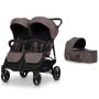 EUROCART Kolica za blizance Doblo Taupe - slika 1