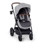 KINDERKRAFT Kolica 3U1 A-TOUR (MINK PRO) LIGHT GREY - slika 5