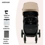 KINDERKRAFT Kolica MITZY LINEN BEIGE - slika 5