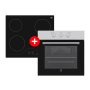 UNION Ugradni set keramicka ploca +ugradna rerna BIS-6540IX - slika 1