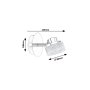 RABALUX Padma 5635 LED zidna lampa - slika 4