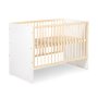 KLUPS Krevetac za bebe WILLY 120x60 BELI - slika 1