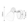 RABALUX Soma 6301 zidna lampa - slika 4