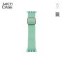 JUST IN CASE 2u1 Narukvica za pametni sat 38-41mm zlatna MILANESE + tirkiz TEKSTIL - slika 2