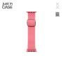 JUST IN CASE 2u1 Narukvica za pametni sat 38-41mm pink MILANESE + pink TEKSTIL - slika 3