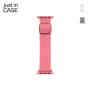 JUST IN CASE 2u1 Narukvica za pametni sat 42-45mm pink MILANESE + pink TEKSTIL - slika 2