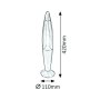 RABALUX Lollipop Rainbow 7011 Lava lampa - slika 3