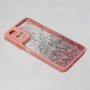 TERACELL Maska Frame Glitter za Xiaomi Redmi Note 11 Pro Plus/Poco X4 NFC roze - slika 1