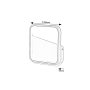 RABALUX Razzi 71086 LED zidna lampa - slika 3