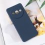 TERACELL Maska Soft Velvet za Xiaomi Redmi A3 tamno plava - slika 1
