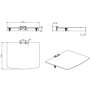 TRICK NSTB100 polica za risiver, ruter, set top box, SBB D3 uređaj ili MTS box - slika 4