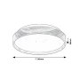 RABALUX Leana2 71143 LED plafonjera - slika 4