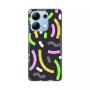 TERACELL Maska za Xiaomi Redmi Note 13 4G (EU) Happy Lines gray - slika 1