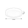 RABALUX Shaun2 71200 LED plafonjera - slika 4