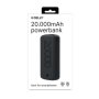 CELLY Power bank od 20000mAh eksterna baterija u crnoj boji - slika 2