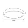 RABALUX Samira 71254 LED plafonjera - slika 3