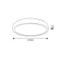 RABALUX Samira 71257 LED plafonjera - slika 3