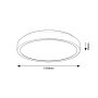 RABALUX Samira 71258 LED plafonjera - slika 3