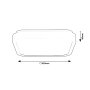 RABALUX Samira 71261 LED plafonjera - slika 3
