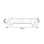 RABALUX Kessy 71271 LED zidna lampa - slika 4