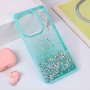 TERACELL Maska Frame Glitter za Xiaomi Redmi Note 13 Pro 4G Mint - slika 1