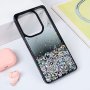 TERACELL Maska Frame Glitter za Xiaomi Redmi Note 13 Pro 4G Crna - slika 1