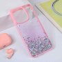 TERACELL Maska Frame Glitter za Xiaomi Redmi Note 13 4G Roze - slika 1