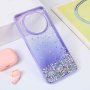 TERACELL Maska Frame Glitter za Xiaomi Redmi A3 Ljubicasta - slika 1