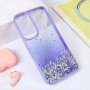 TERACELL Maska Frame Glitter za Samsung A556B Galaxy A55 5G Ljubičasta - slika 1