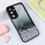 TERACELL Maska Frame Glitter za Samsung A356B Galaxy A35 5G Crna - slika 1