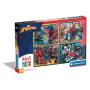 CLEMENTONI Puzzle 4 u 1 spiderman ( CL21515 ) - slika 1