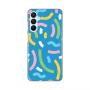 TERACELL Maska Silikonska Print za Samsung A156B Galaxy A15 5G Happy Lines blue - slika 1