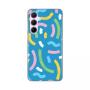 TERACELL Maska Silikonska Print za Samsung A356B Galaxy A35 5G Happy Lines blue - slika 1