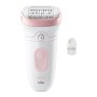BRAUN Epilator Silk Epil 7 7-000 roze beli - slika 1