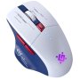 DEFENDER Bežični Gaming miš Tisa GM-126 Belo plavi - slika 2