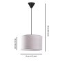 OPVIQ Visilica Pie Grey - slika 5