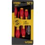 FELO Set šrafcigera No.9 VDE SL/PH sa testerom napona 91396198 6 kom - slika 2
