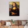 WALLXPERT Dekorativna slika od kaljenog stakla UV 034, Mona Liza (70 x 100 cm) - slika 2