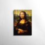 WALLXPERT Dekorativna slika od kaljenog stakla UV 034, Mona Liza (70 x 100 cm) - slika 1