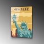 WALLXPERT Dekorativna slika od kaljenog stkala, New York (UV1027) 30 x 45cm - slika 5