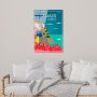 WALLXPERT Dekorativna slika od kaljenog stakla AMALFI COAST (UV 1025) 30 x 45cm - slika 4