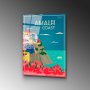WALLXPERT Dekorativna slika od kaljenog stakla AMALFI COAST (UV 1025) 30 x 45cm - slika 5