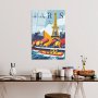 WALLXPERT Dekorativna slika od kaljenog stakla, PARIS (UV 1019) 30 x 45cm - slika 2