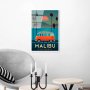 WALLXPERT Dekorativna slika od kaljenog stakla MALIBU (UV 1008) 30 x 45cm - slika 3