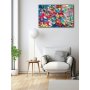 WALLXPERT Dekorativna slika od kaljenog stakla MOZAIK (0439) 72 x 46cm - slika 3